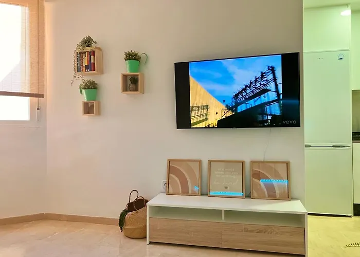 公寓 Moderno Junto A La Playa Y El Centro *